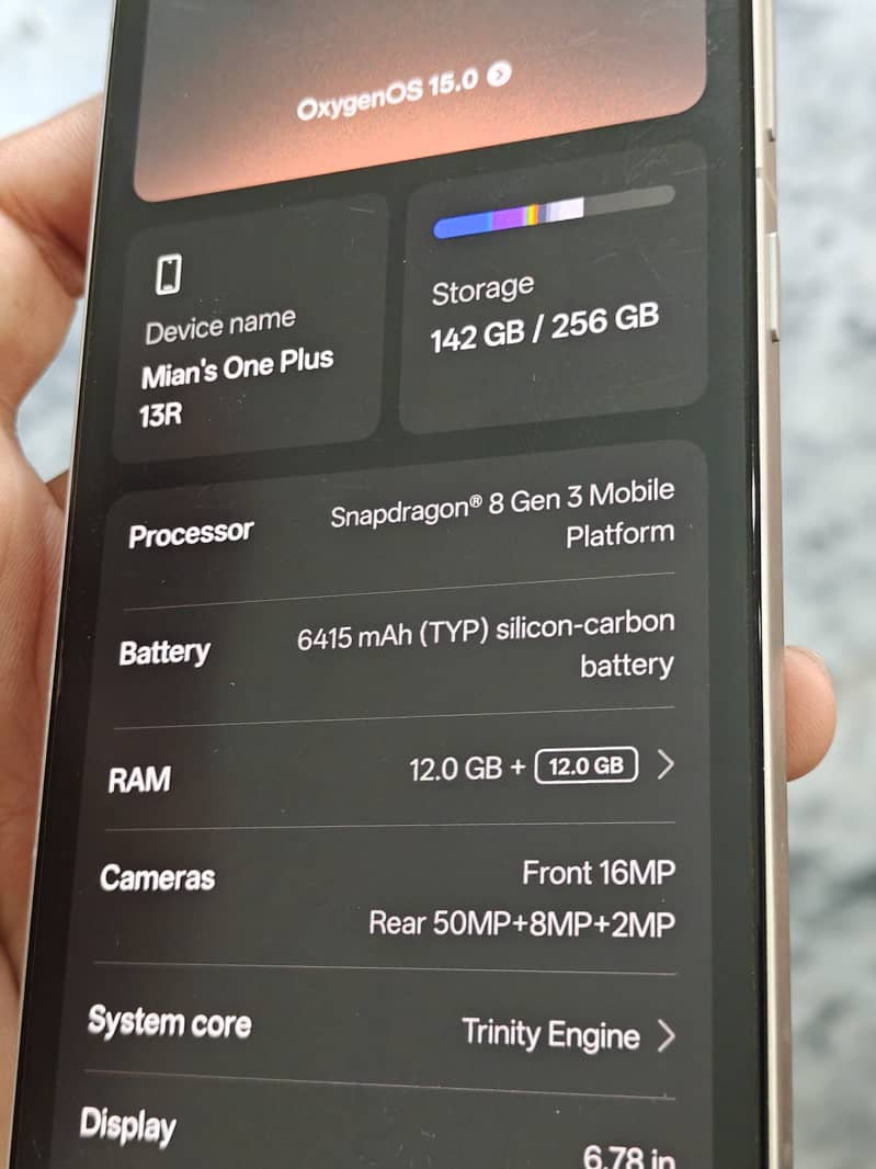 One Plus 13R 5