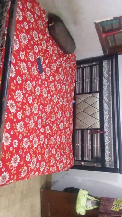 Iron Bed with mattress