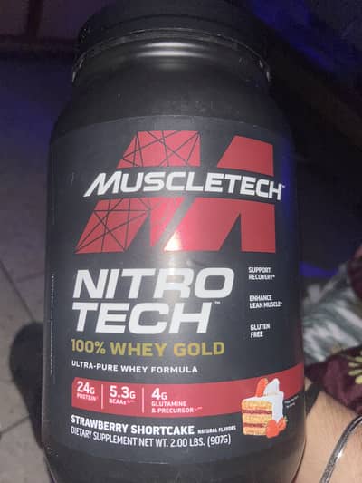 Nitro tech 100% whey gold ultra-pure whey formula