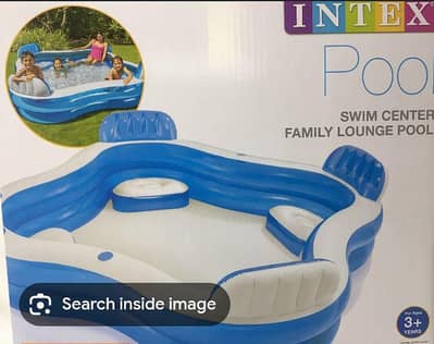 Intex swimming pool