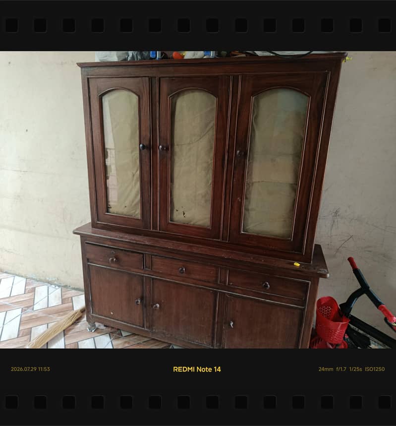 pure solid wood showcase 0