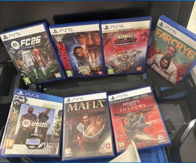 ps5 games brand new conditon