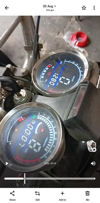 digital speedometer universal gs suzuki 150 çc