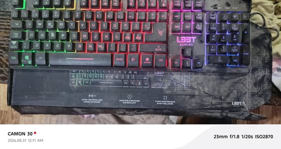 L33T Rgb keyboard