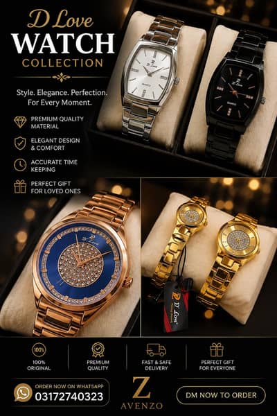 ⌚ Premium Watch Gift Set by AVENZO ⌚