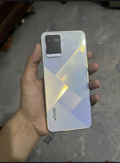 Vivo Y21 4/64 gb ha all ok phone ha box charger sath ha