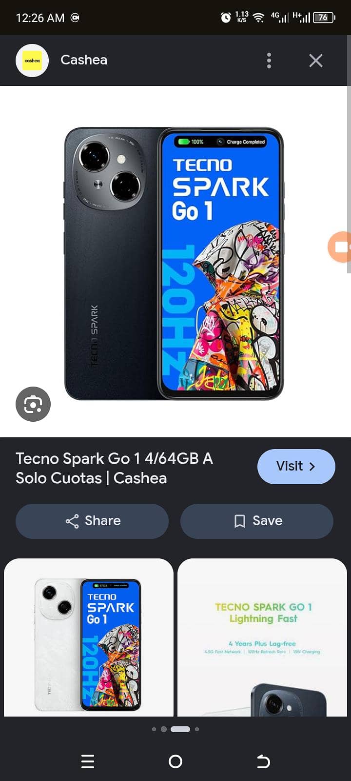 Tecno go 1 0