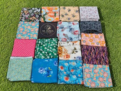 Camric Lawn 2pc all over unstiatch fabric