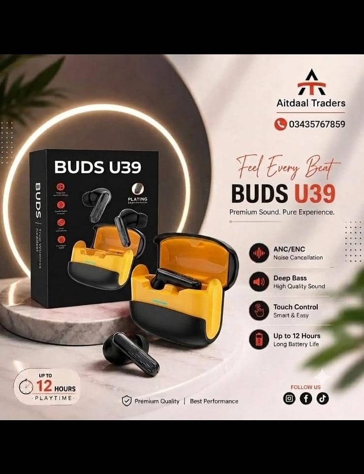 U39 True Wireless Headset 0