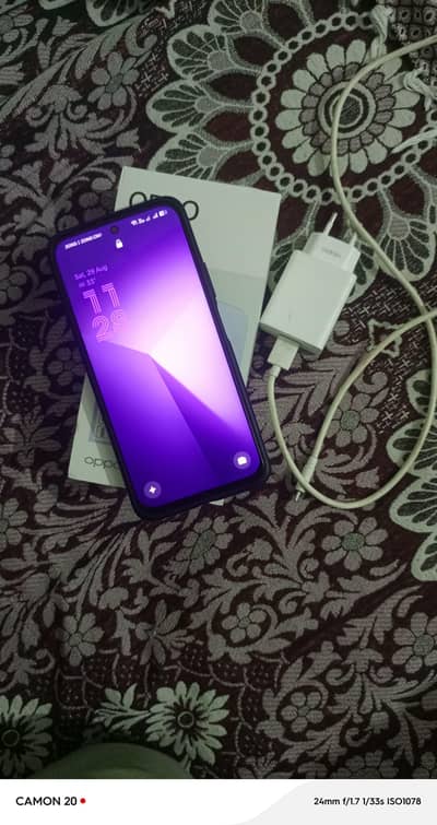 OPPO A6k brand new mobile. Just one month used. 12(4+8) GB  RAM 128GB St