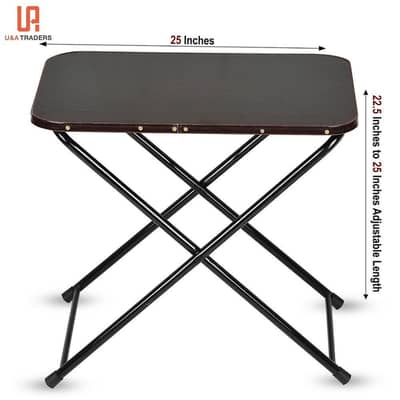 Foldable Wooden Table – Stylish & Space Saving