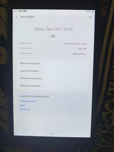 galaxy tablet a 8.0 2019