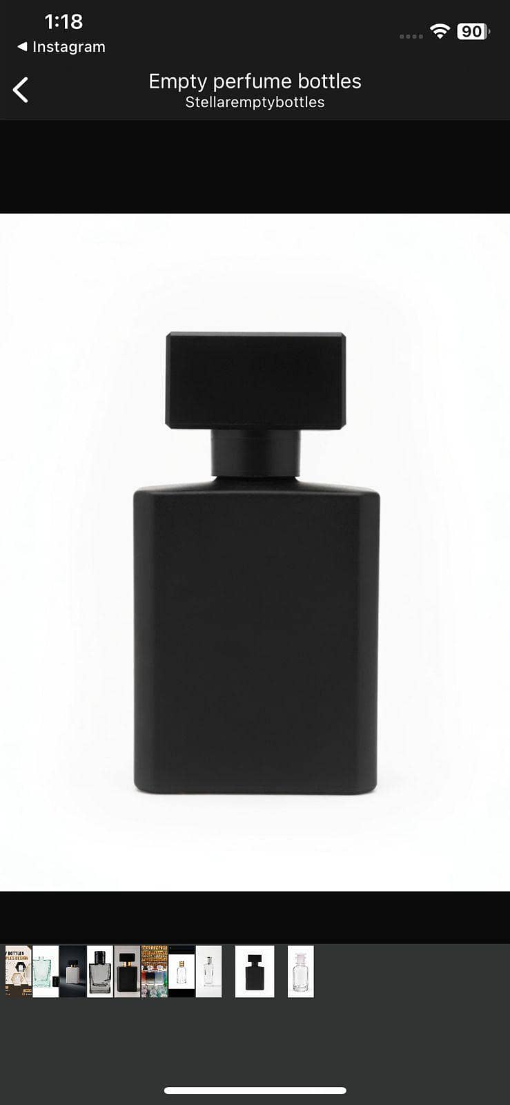 Empty Perfumes Bottle 3
