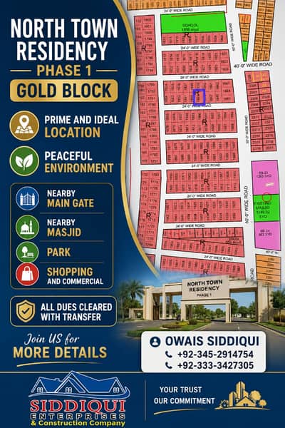 R-1849, 120 Sq Yard, Gold Block
