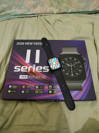 series 11 smart watch new he bilkul 5 din use he