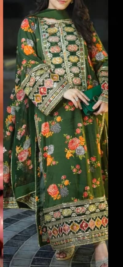 Beautiful green dress