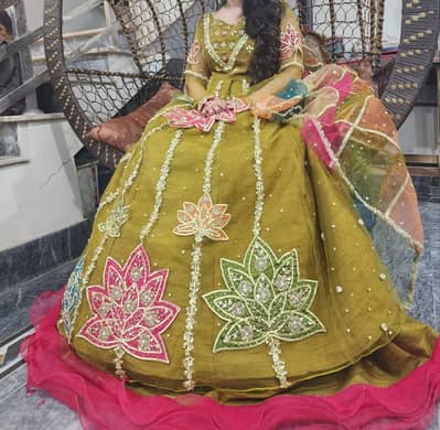 beautiful mahndi maxi stuff bridal net