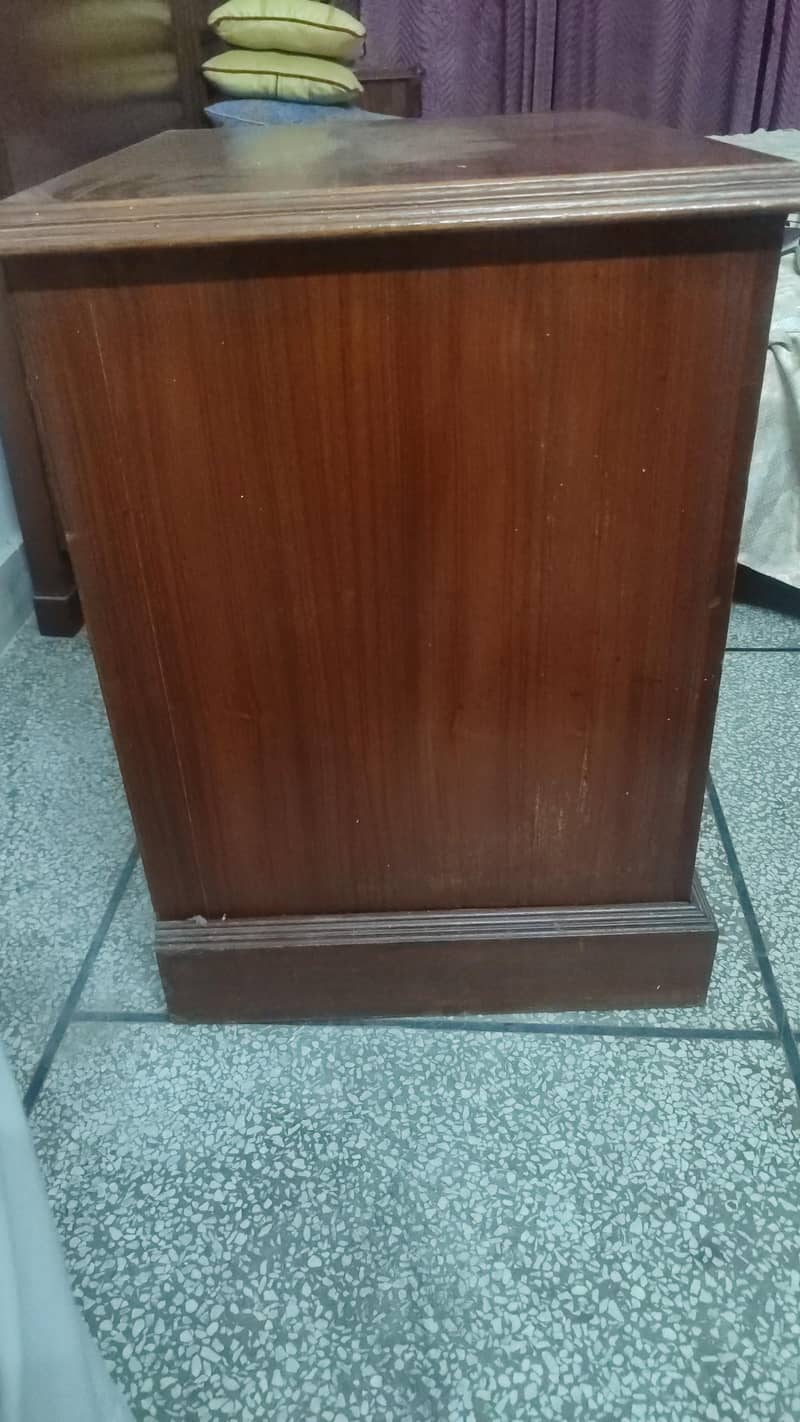 solid wood bed set 3