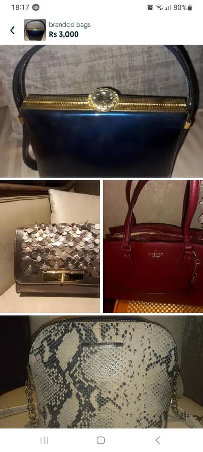 branded  bags