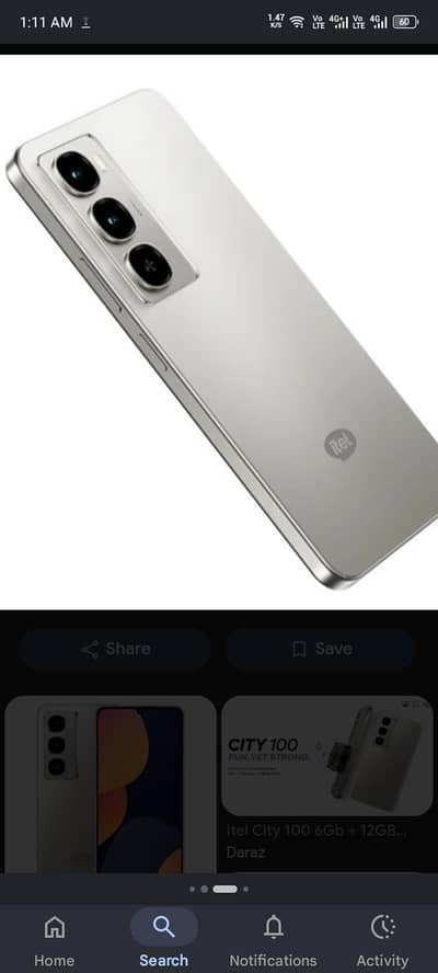 Itel City 100