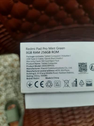 Redmi ped pro 8gb 256gb