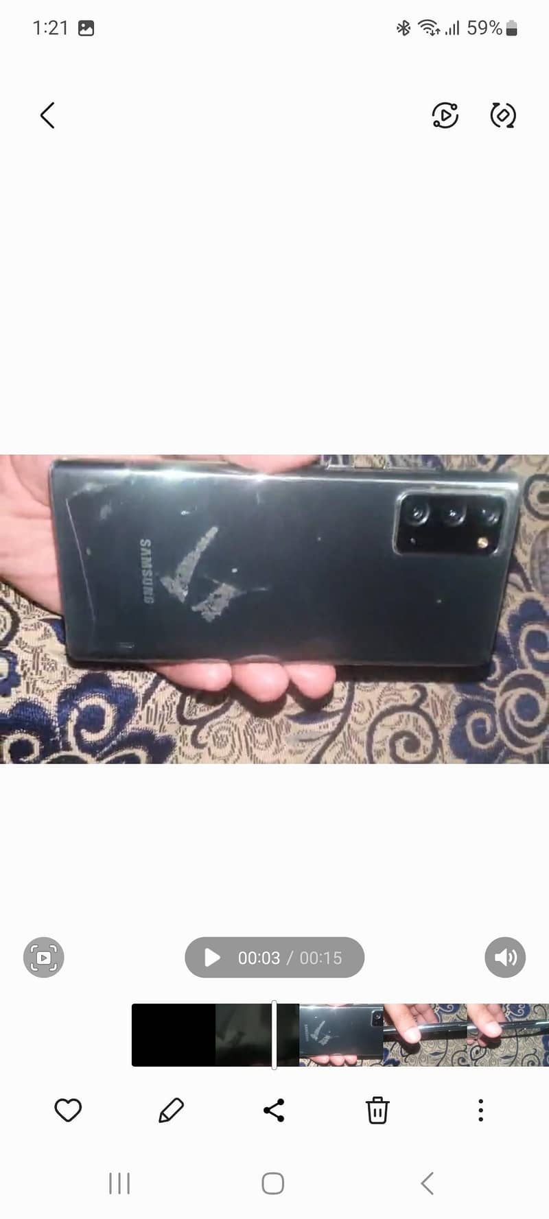 Samsung Mobile Note 20 6