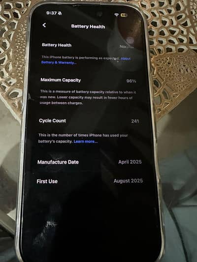 Apple iPhone 16 Brand New with original box 100% orignal water pack