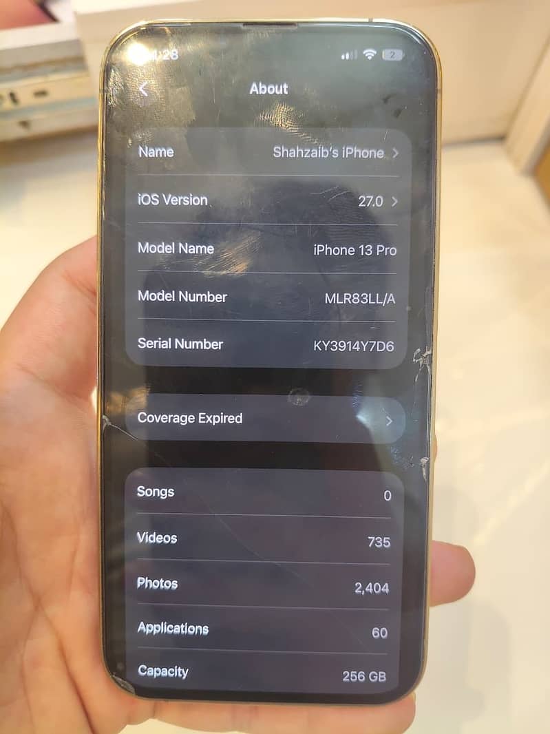Apple iPhone 13 Pro 256GB PTA Approved  10/10 5
