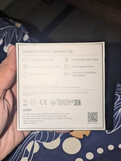 Honor choice Earbuds clip