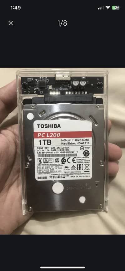 1TB Hard Disk Drive