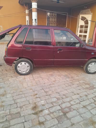 Suzuki Mehran VX 1989  maroon color