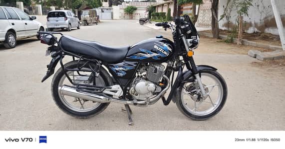 Suzuki GS 150 SE 2022 4th Month registration
