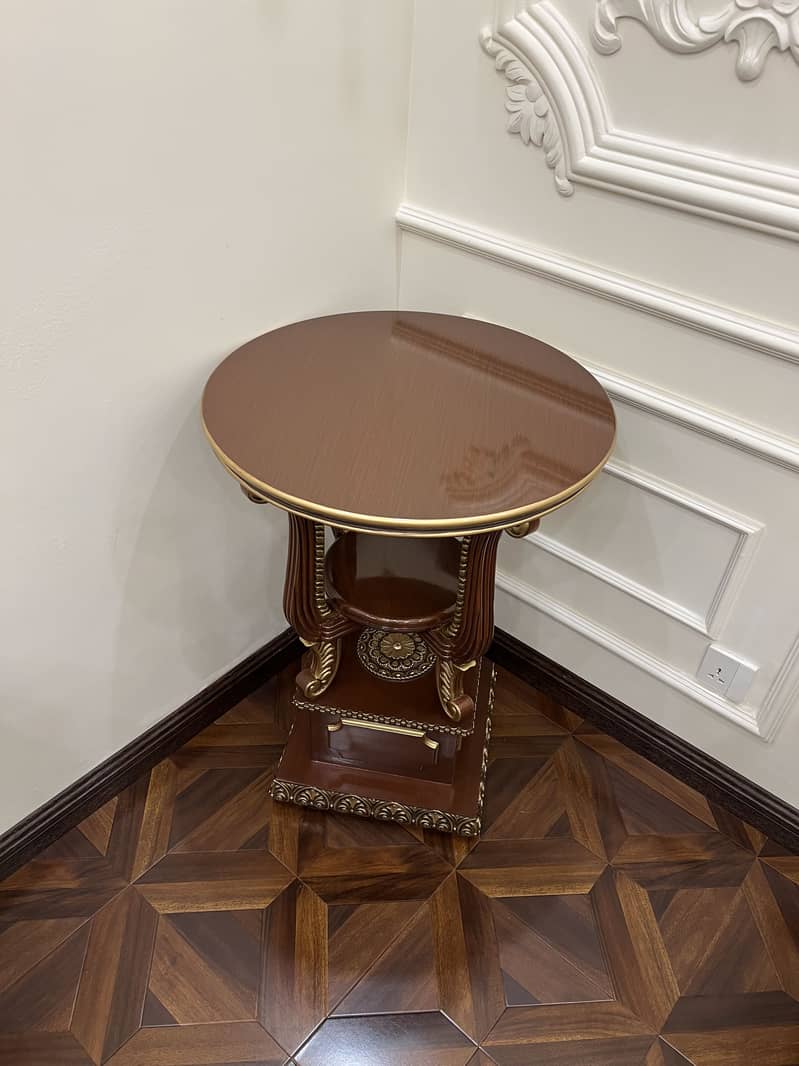 Sofa/leather/sold wood/ coffee table 1