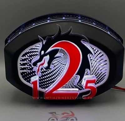 Honda CG 125| Back Light |break light with picture| stylish rare tail