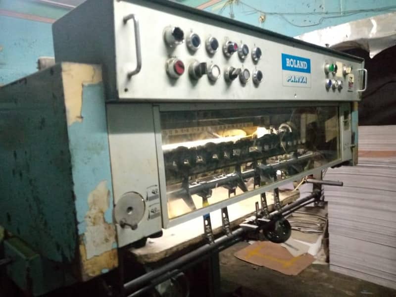 Roland parva offset printing machine 2