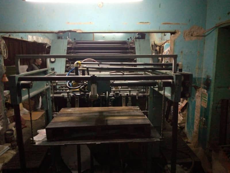 Roland parva offset printing machine 5