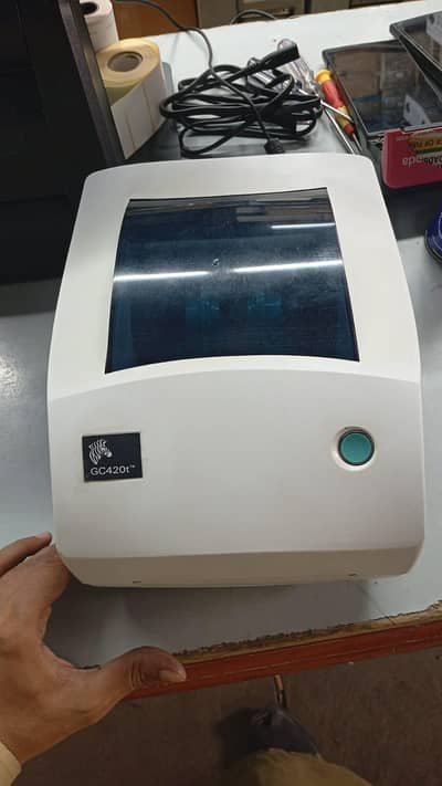 Barcode Printer ZEBRA GC-420t Barcode Label Printer Good Condition
