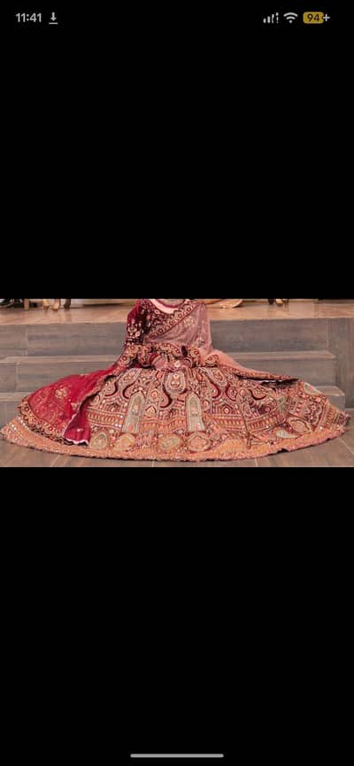 Heavy Bridal Lehenga – Custom Made Design | Urgent Sale