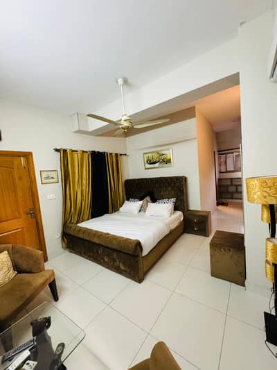 Daily Weekly Basis One Bedroom Available For Rent in E-11 Islamabad