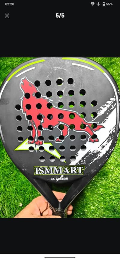 PADEL RACKETS 3K CARBON (2PCs)