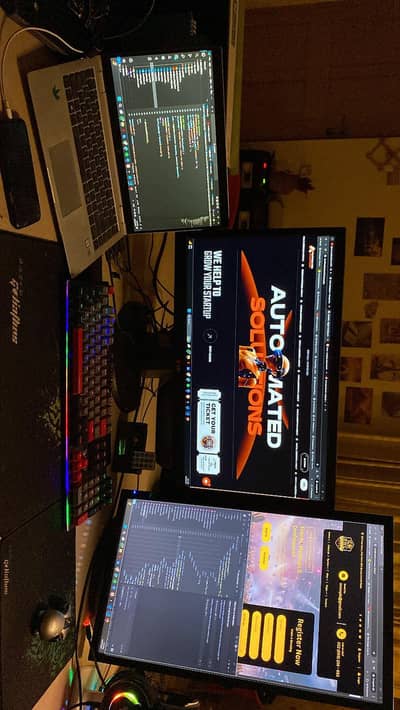Two LCD’s LG & ACER 24 Inch