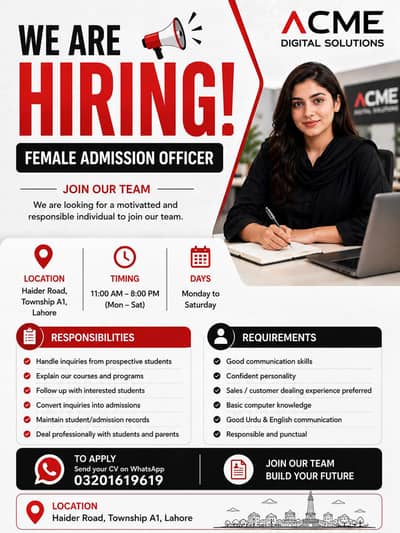 Admission Officer
