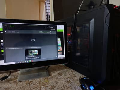 Gaming PC + HP Monitor | i5 9th Gen | GTX 970 4GB | 1TB HDD + SSD