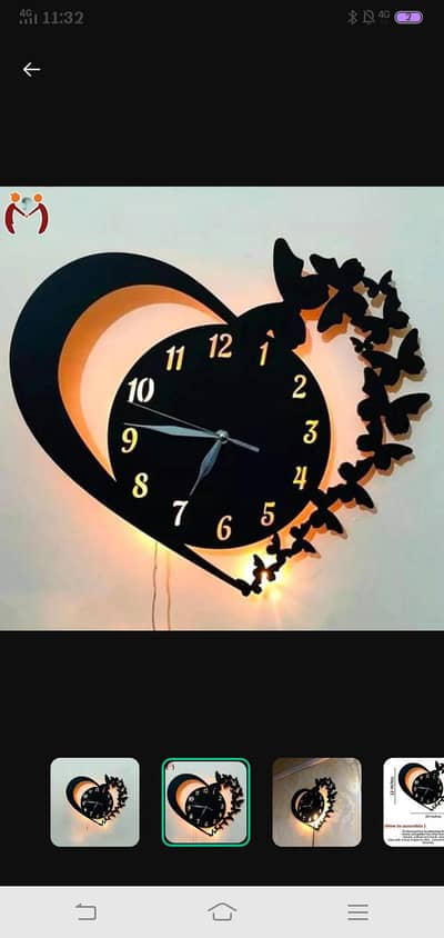 cash on delivery clock  whatsapp 03046923656