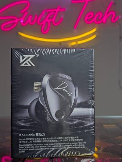 KZ Duonic Improve Bass Type-C IEMs (Box Pack)