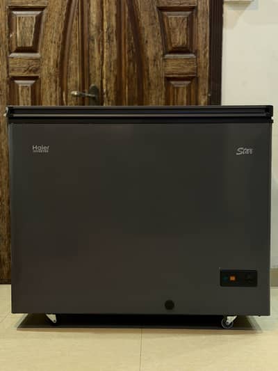 NEW HAIER D FREEZER ( INVERTER) GREY