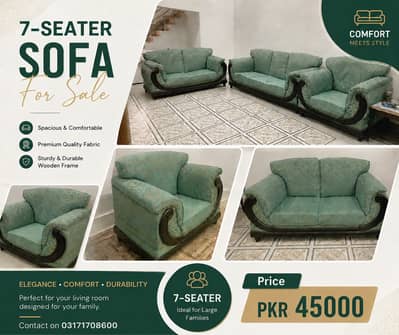7 Seater Sofa for Sale D-17 Islamabad