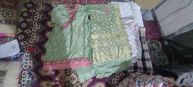 pure  raw silk banarsi suit