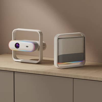 Smart projector NSL03 ( 200” display , RBG Lights )