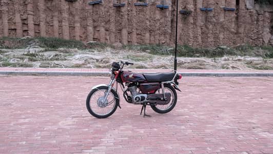 I'm sailing Honda 125